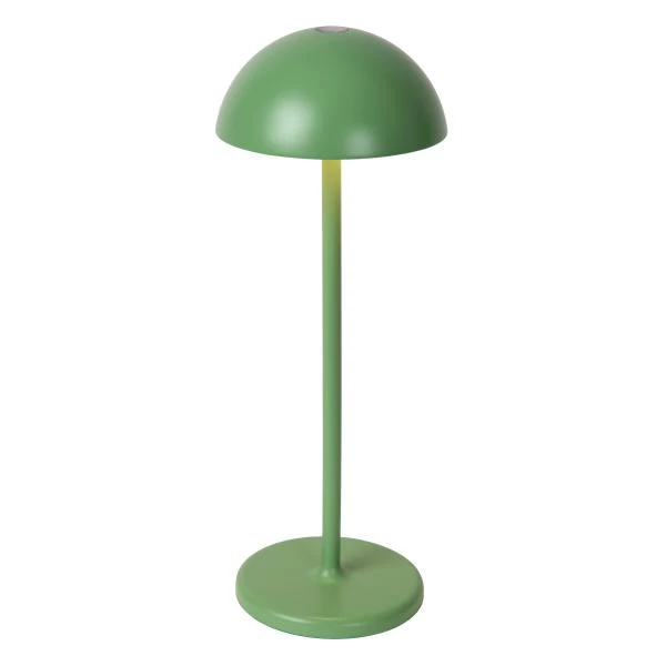 Lucide JOY - Lámpara de mesa Recargable Dentro/Fuera - Batería/acumulador - Ø 12 cm - LED Regul. - 1x1,5W 3000K - IP54 - Verde - detalle 1